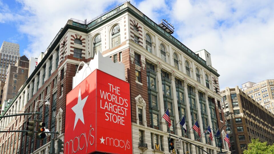 The Macy's Herald Square flagship.