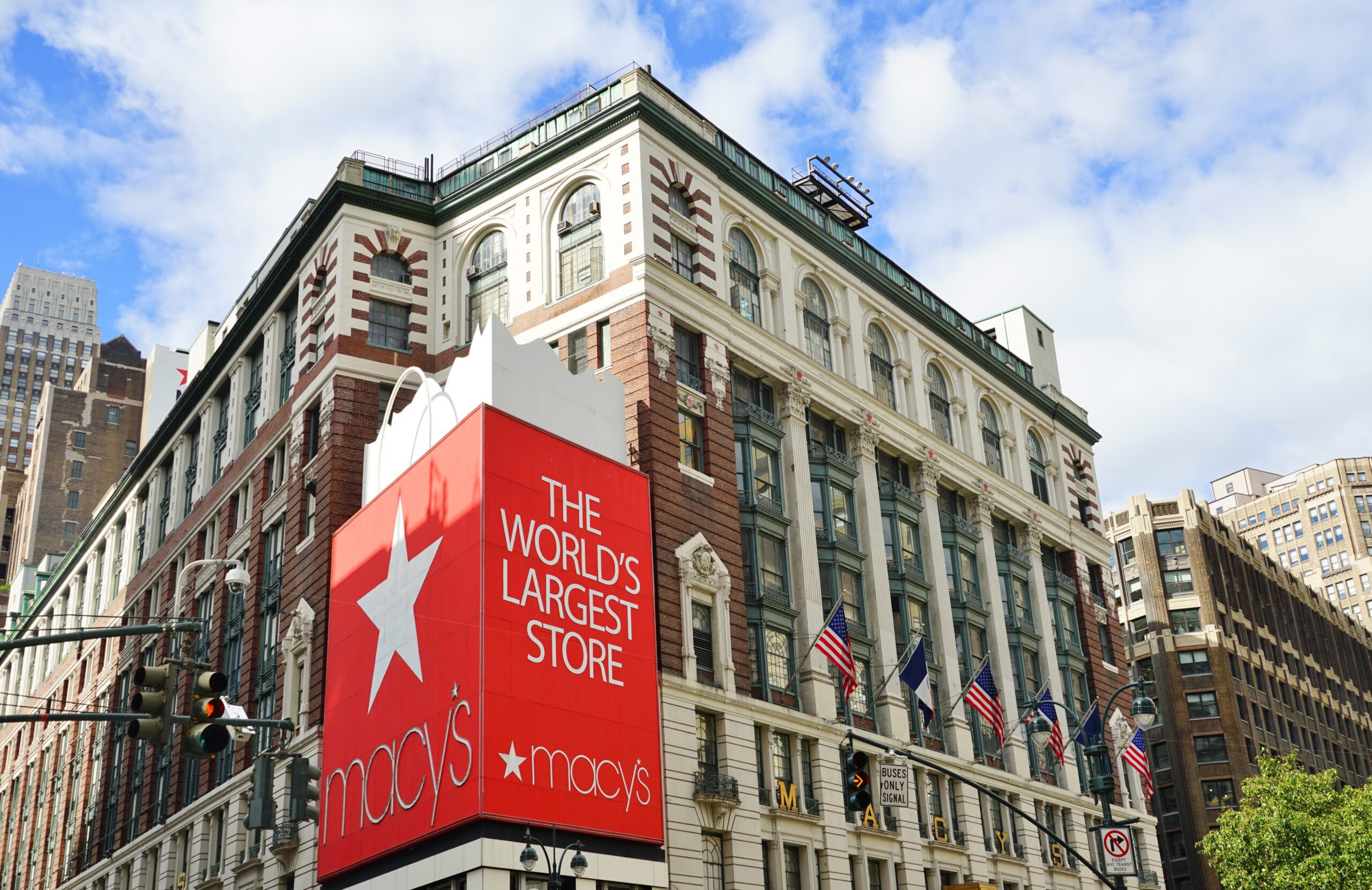 The Macy's Herald Square flagship.