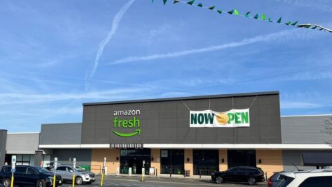 The new Amazon Fresh in Woodland Park, N.J.