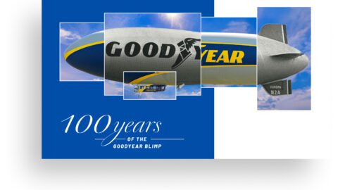 The Goodyear Blimp is celebrating its 100th anniversary