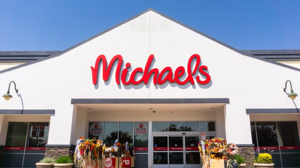 Michaels storefront