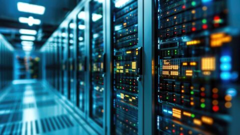 Inside a data center