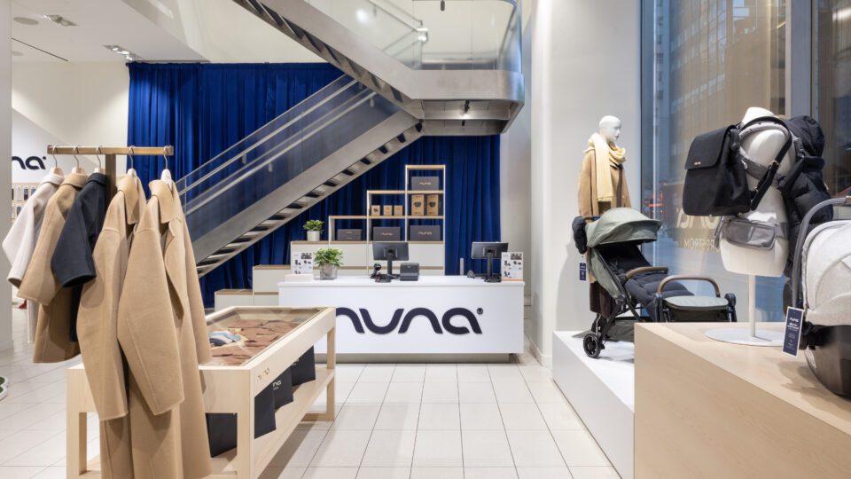 Nuna at The Corner, Nordstrom NYC (Photo courtesy Nordstrom)
