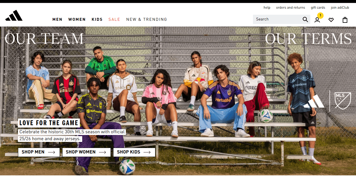 Adidas is bringing Buy with Prime to its website this spring.