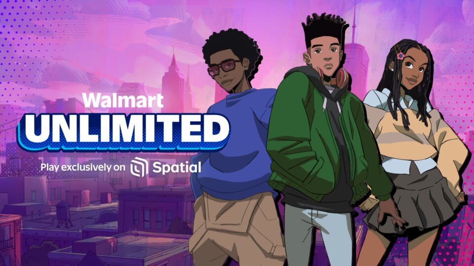 Walmart Unlimited game title plate
