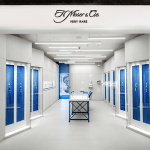 H Moser & Cie new store in Menlo Park