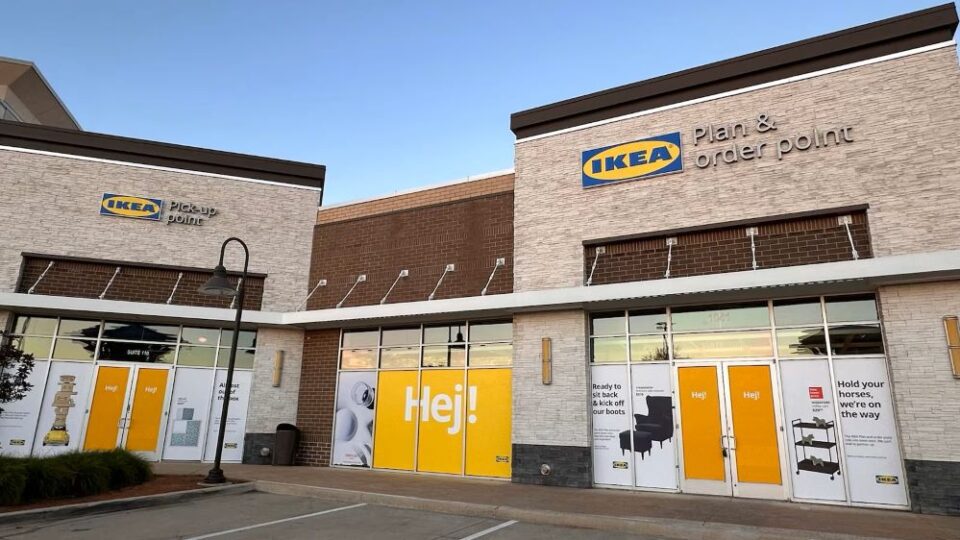 An Ikea storefront