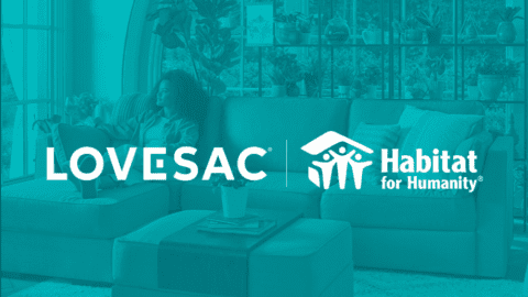 Lovesac is expanding its partnership with Habitat for Humanity to offer sustainable, high-quality furniture to more families.