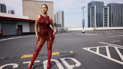 Model showcases one of Shein's new trends