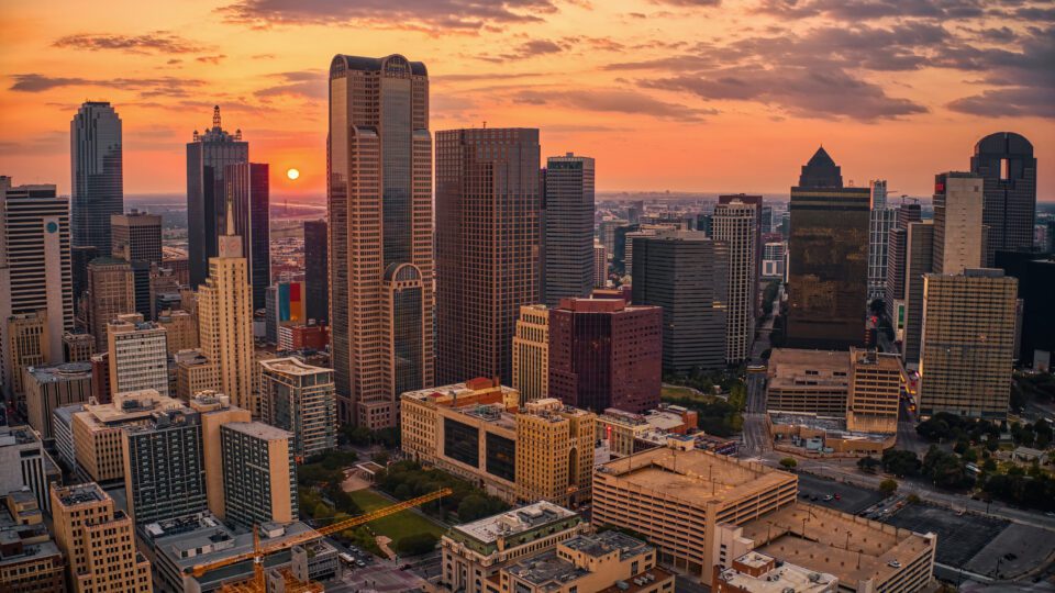 Downtown Dallas skyline