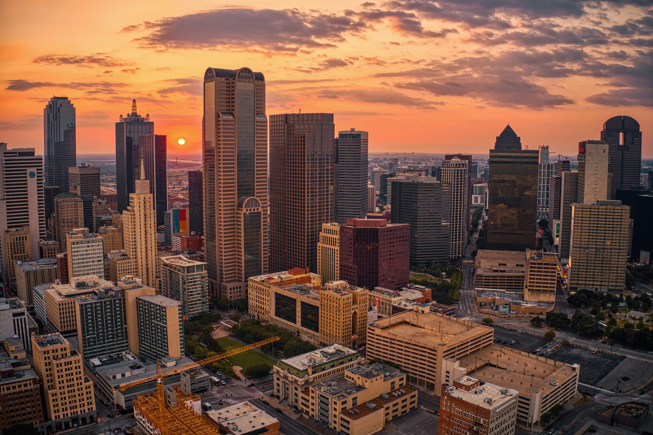 Downtown Dallas skyline