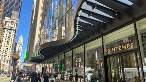 The first U.S. Printemps in Manhattan's Financial District.