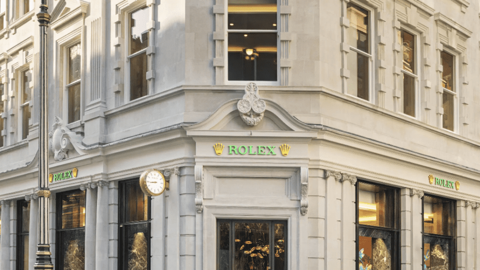 Rolex flagship, Mayfair, London