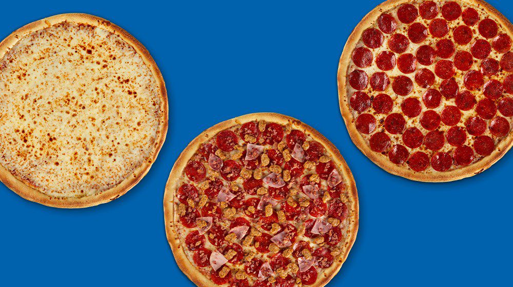 Sam's Club's famous pizzas.