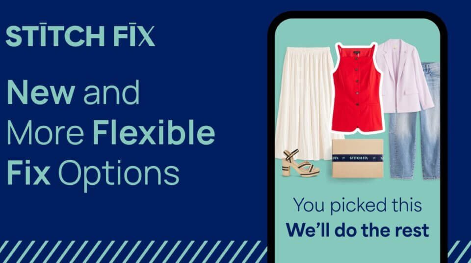 Demonstration of new Stitch Fix styling option.