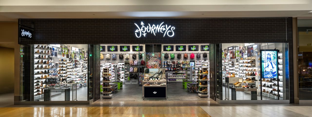 The new Journeys store prototype. Approximately 70 will open in 2025.