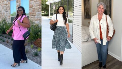 Women showing off their Stitch Fix outfits