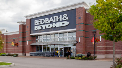 An old Bed Bath & Beyond store. The chain's first new store in two years will debut in August under the banner Bed Bath & Beyond Home.