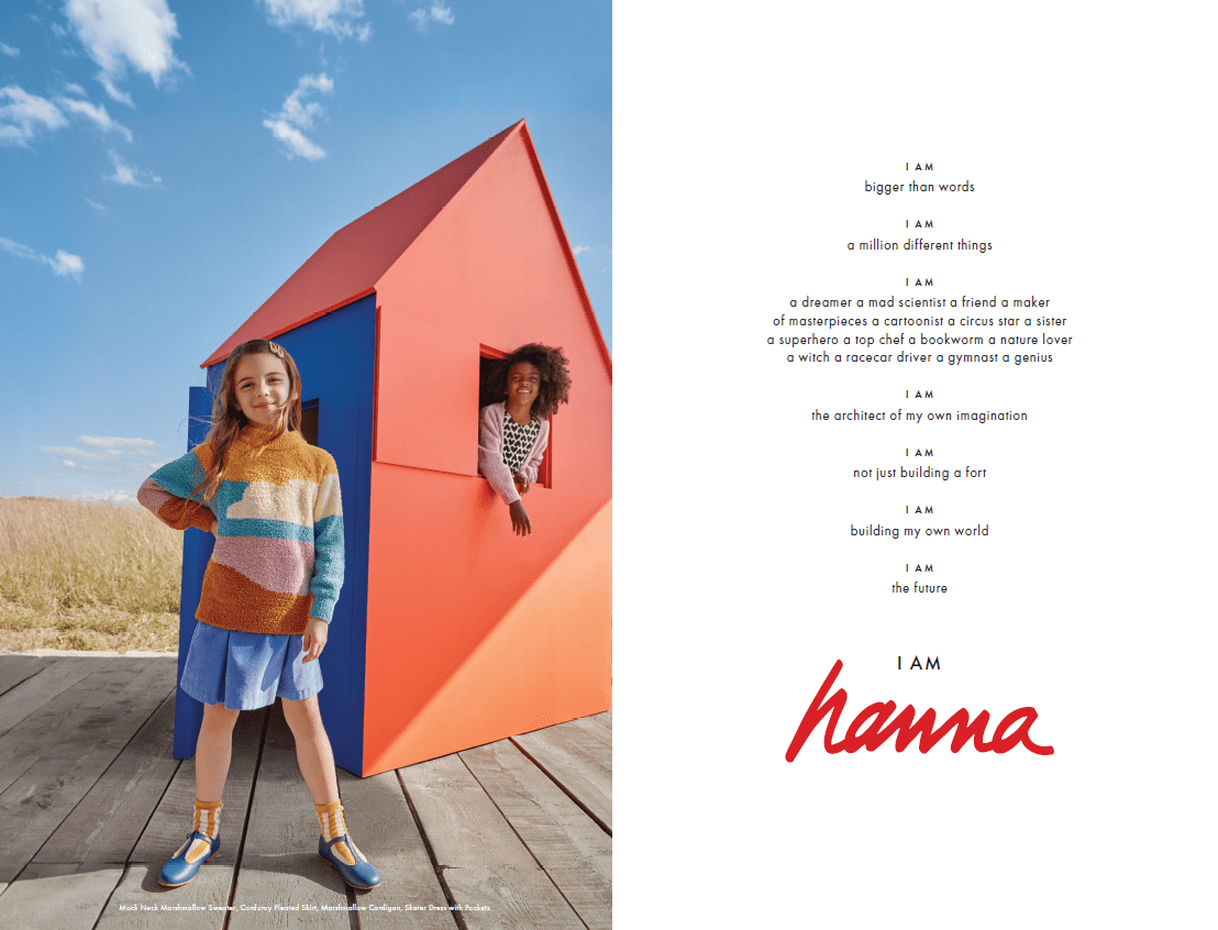 A page from the new direct mail that will soon be arriving at shoppers' homes.