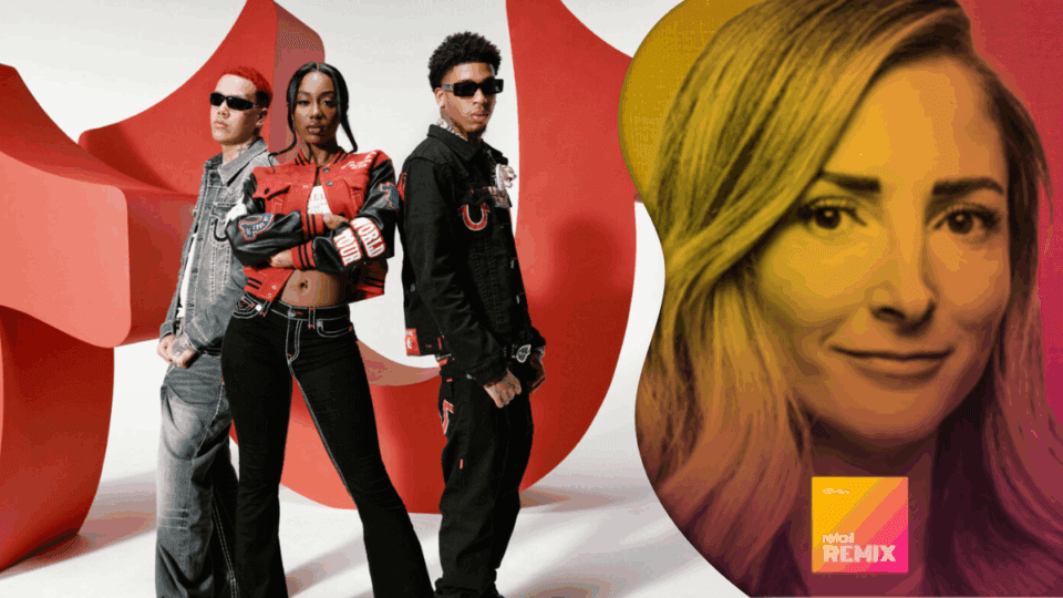 Retail Remix podcast featuring True Religion's Tina Blake.