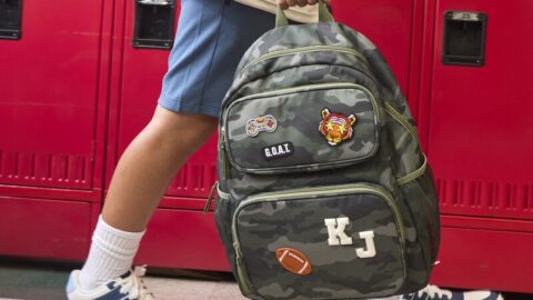 Backpack from Target personalization station