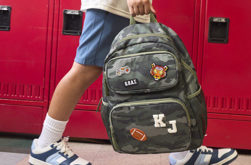 Backpack from Target personalization station