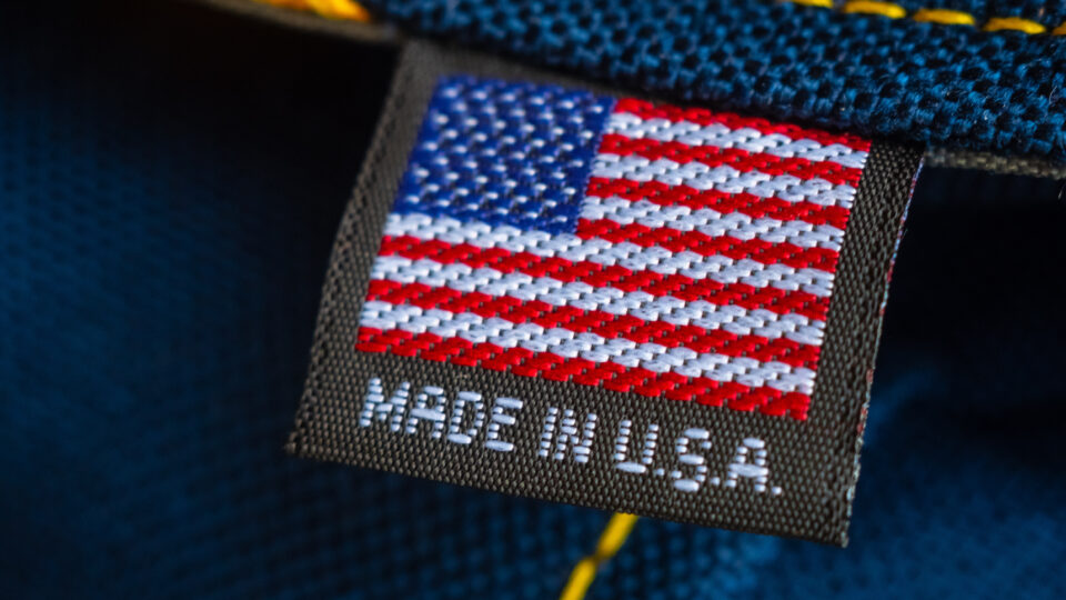 Research into consumer perception of Made in USA labels.
