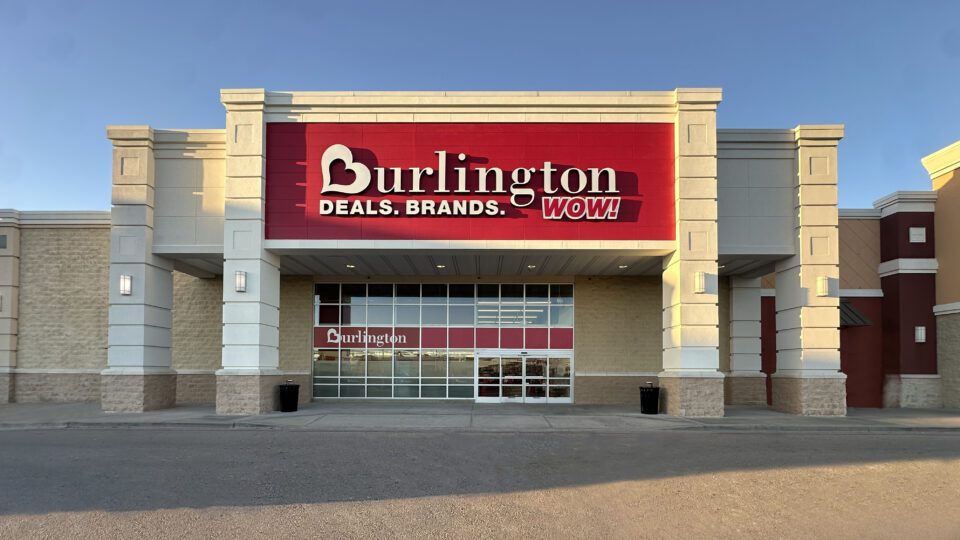 Burlington redesigned storefront