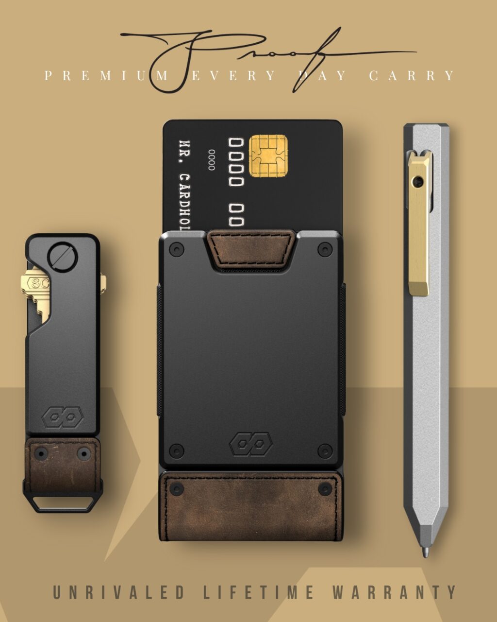 Proof hero products men's wallets