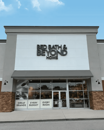 Exterior of the first corporate Bed Bath & Beyond Home store, which opened in Nashville, Tenn. in August.