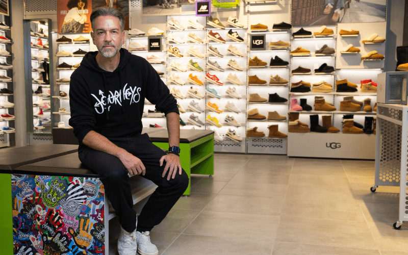 Andy Gray, CEO of the newly create Journeys Global Retail Group.