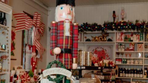 The Ah Louis store in San Luis Obispo, Calif. decked out for the holidays.