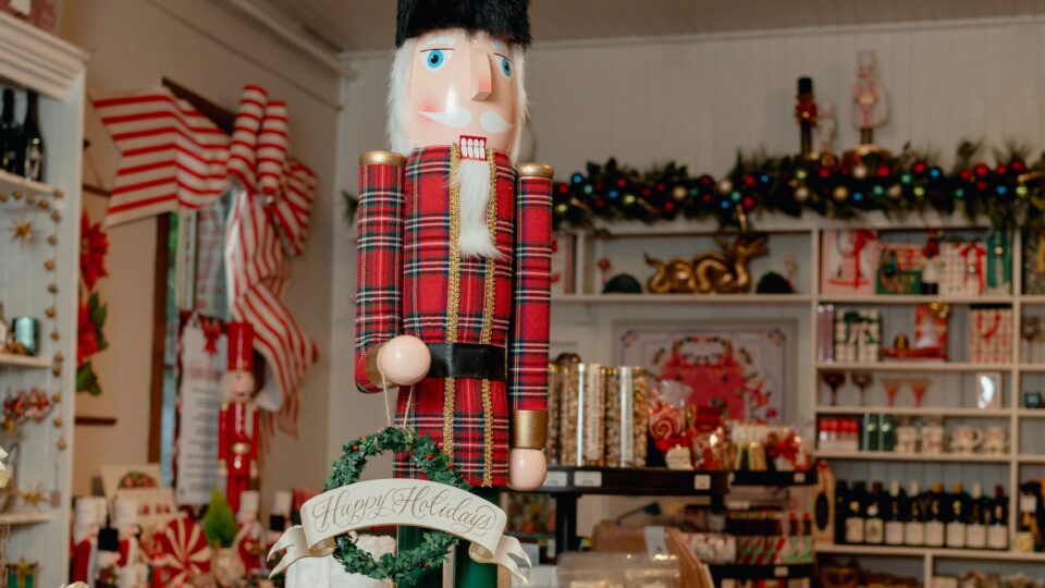 The Ah Louis store in San Luis Obispo, Calif. decked out for the holidays.