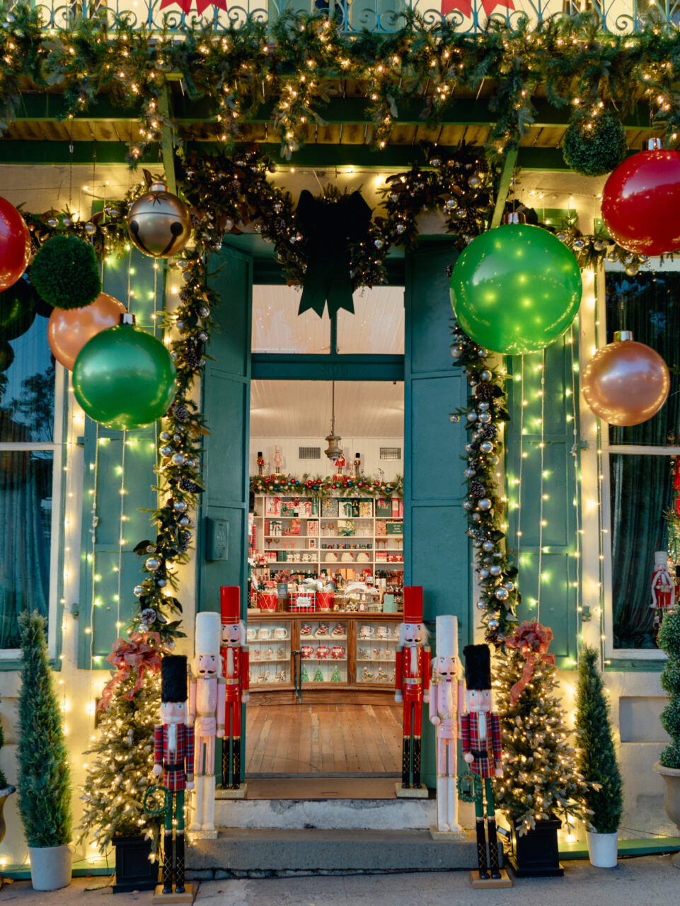 Ah Louis store in San Luis Obispo, Calif. decked out for the holidays.