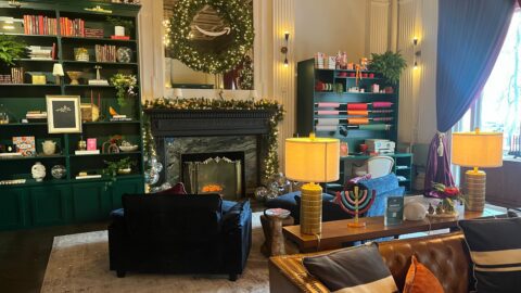 Inside Amazon's Home for the Holidays pop-up in NYC.