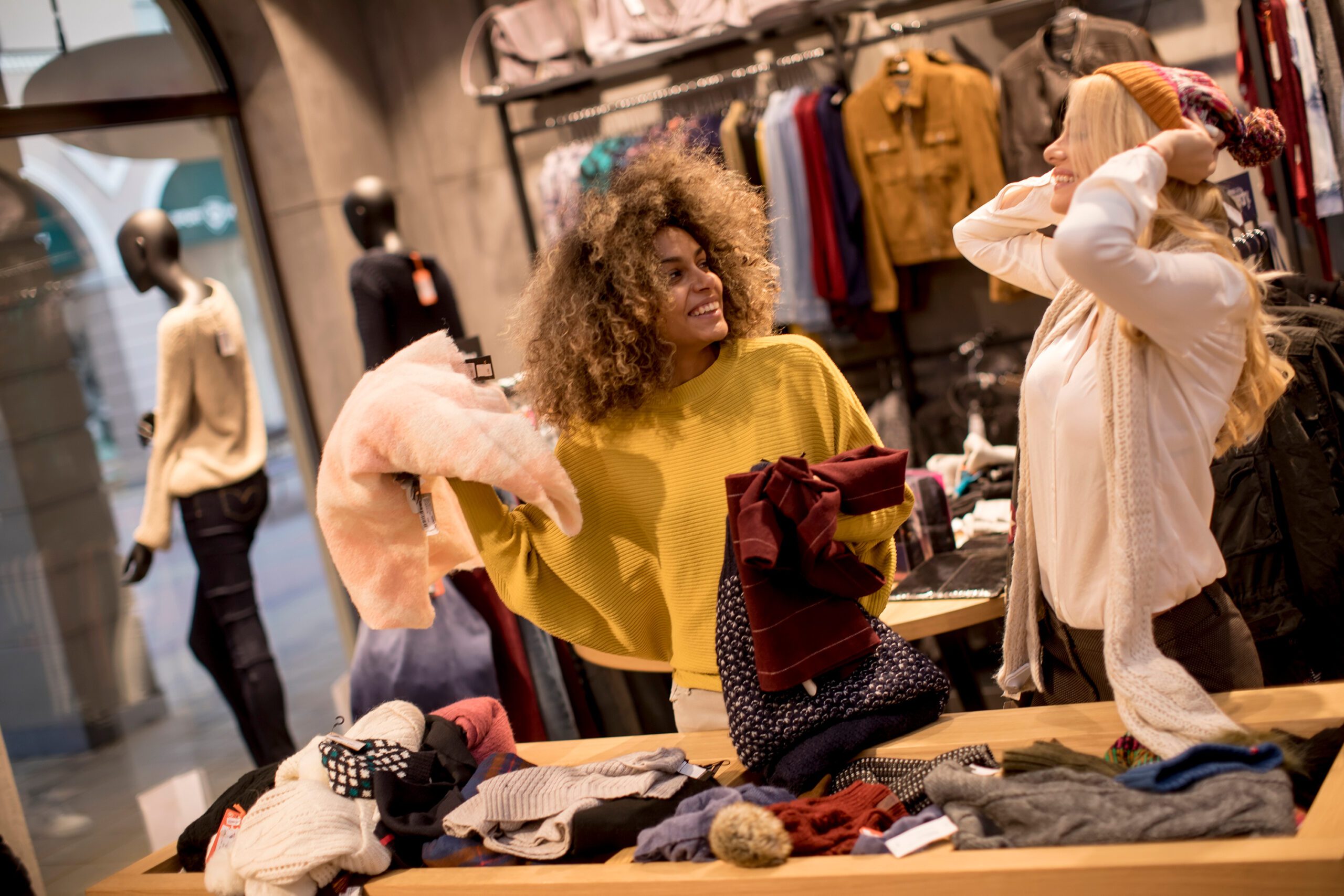 A quick reminder that shopping IRL is really fun, and irreplaceable.