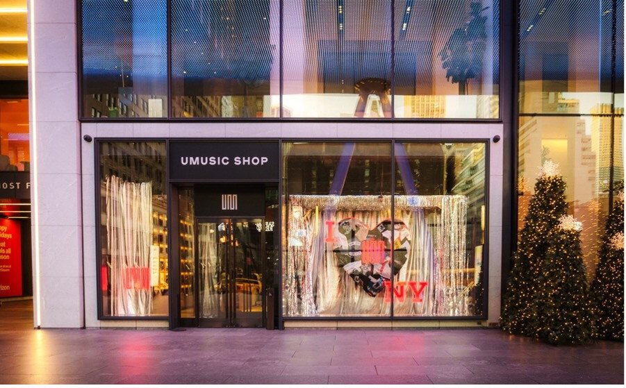 The new UMusic Shop in New York
