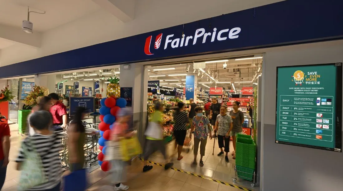 A FairPrice supermarket in Singapore.