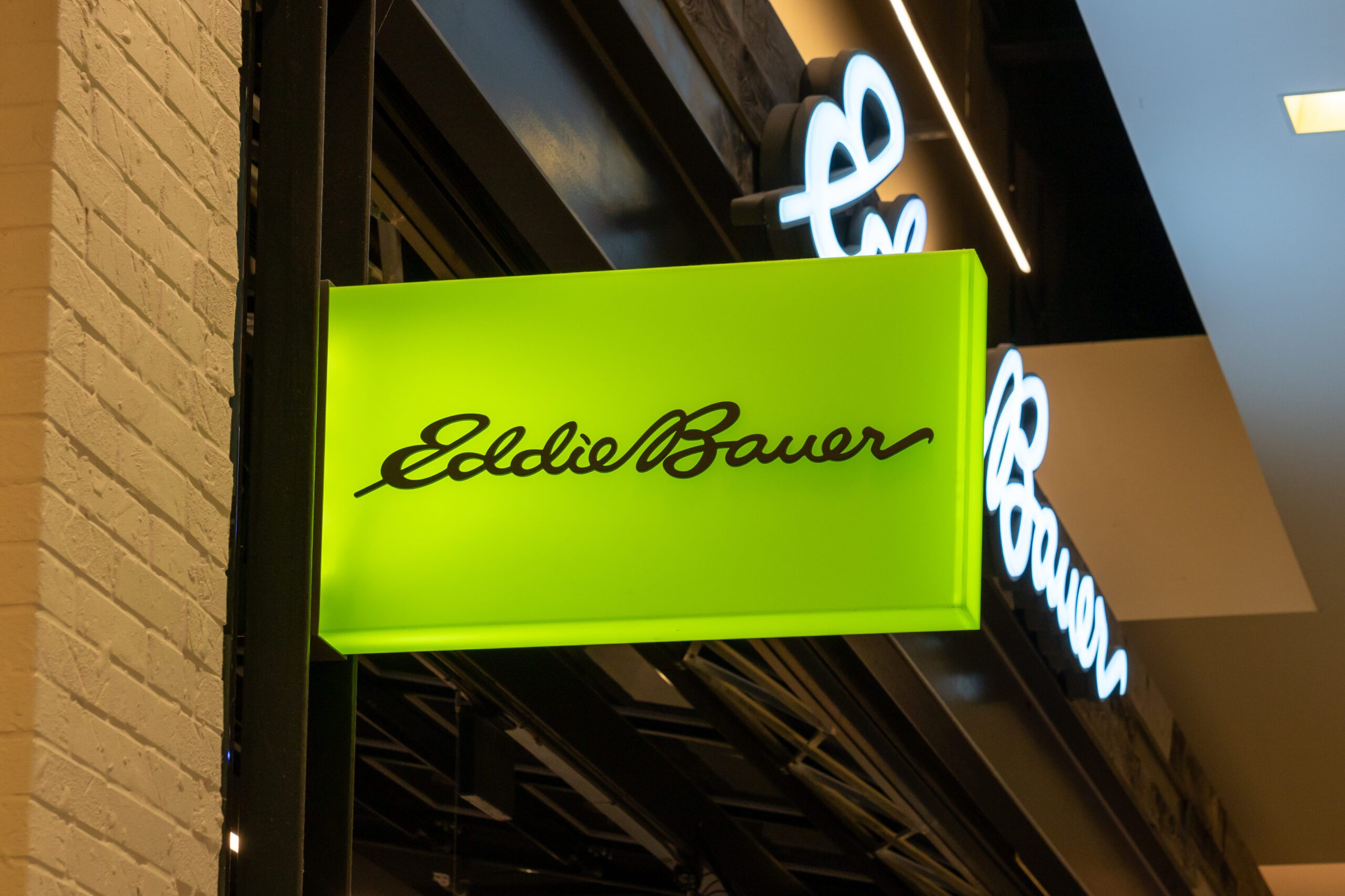 Eddie Bauer's retail operator has filed for bankruptcy.