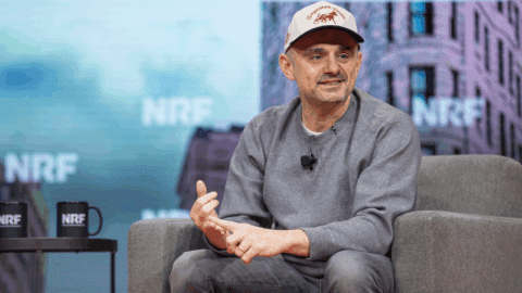 VaynerMedia CEO Gary Vaynerchuk at NRF.