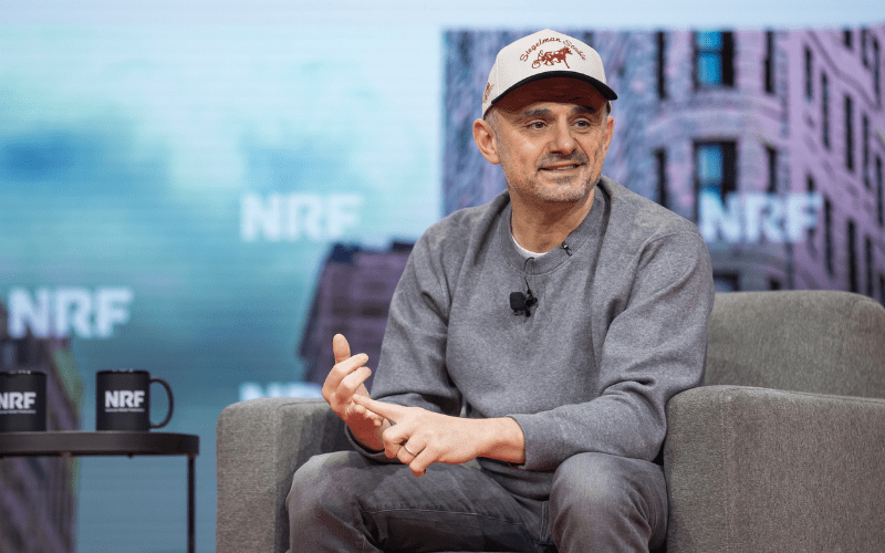VaynerMedia CEO Gary Vaynerchuk at NRF.