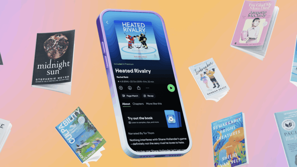 Spotify will soon sell physical books through a partnership with Bookshop.org