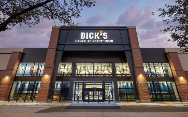 Dick's Sporting Goods reported a record $14.2 billion in full-year sales and updated analysts on its Foot Locker turnaround plan, which includes fewer store closures than previously anticipated.