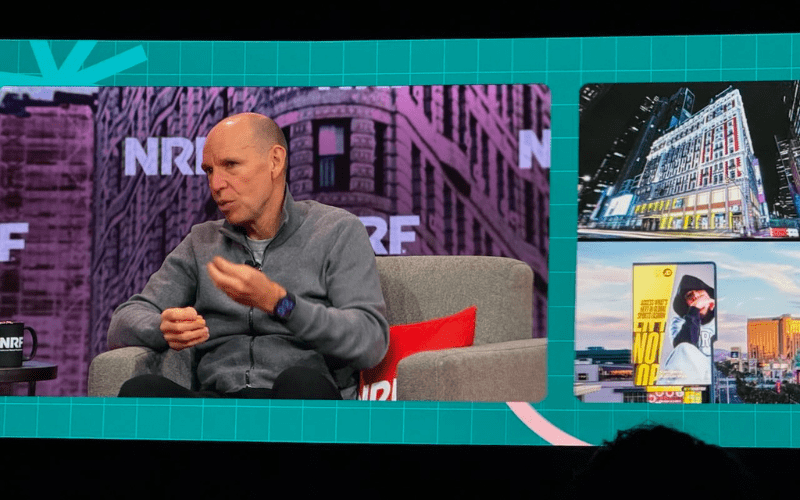 JD Group CEO Régis Schultz at the NRF Big Show.