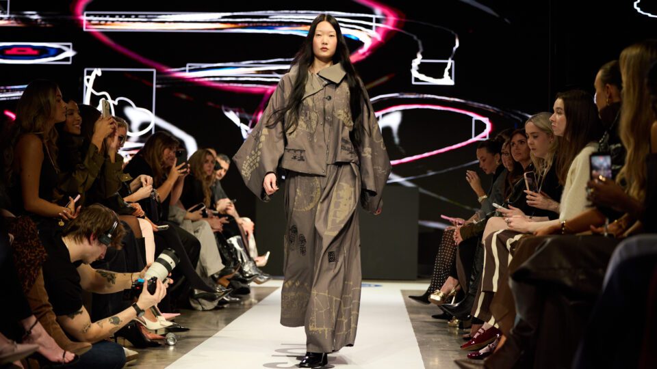 The 'Runway to the Future' catwalk utilized AI from start to finish.