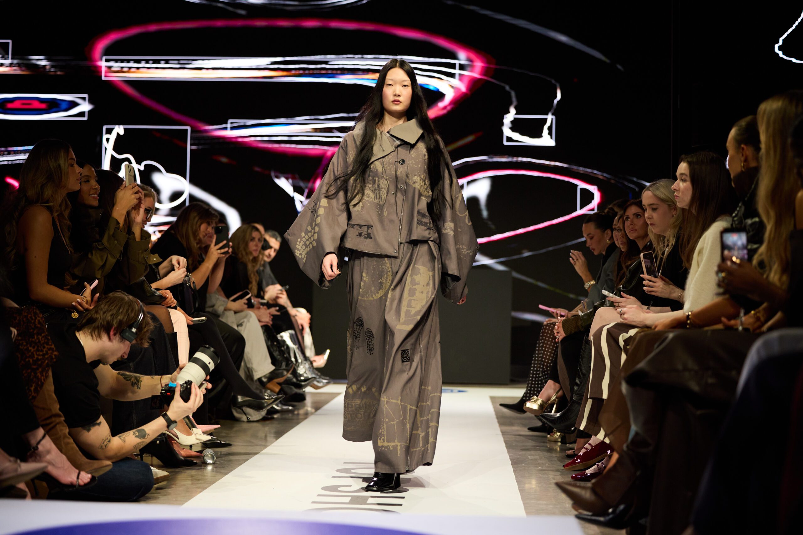 The 'Runway to the Future' catwalk utilized AI from start to finish.