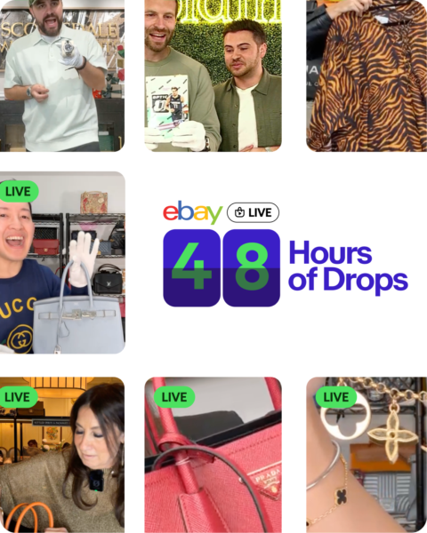 Ebay is hosting a series of community resale events including a 48-hour drop event and new fashion edit from NYC tastemakers.