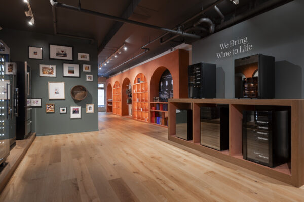Inside Wine Enthusiast's new SoHo shop.